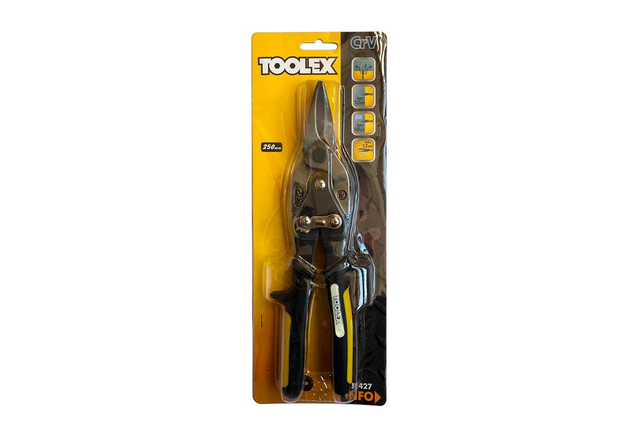 Ножницы по металлу Toolex - 250мм прямые 2