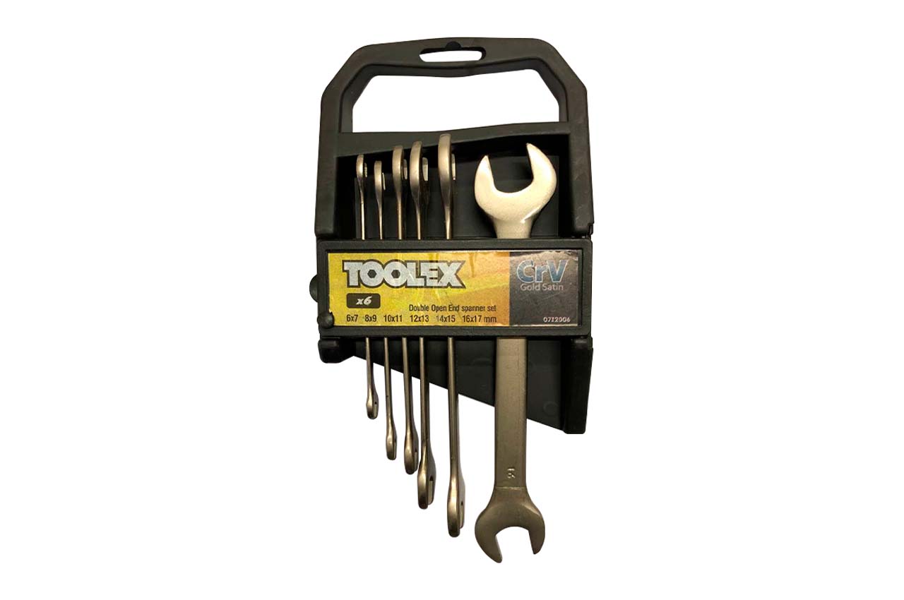 Набор ключей рожковых Toolex - 6шт (6-17мм) 1