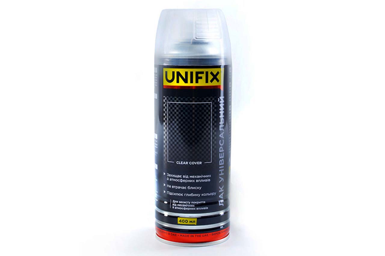 Лак универсальный Unifix - 400мл прозрачный 1