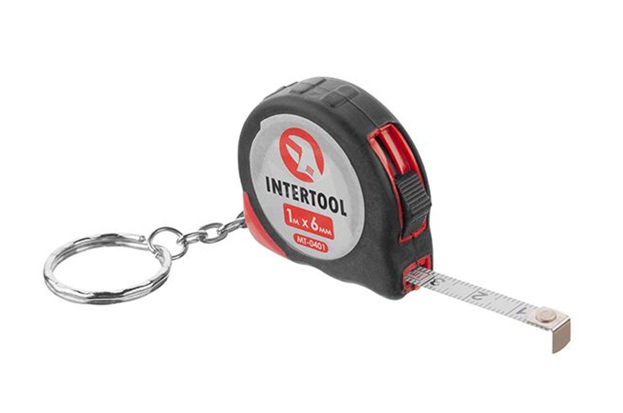 Рулетка Intertool - 1м x 6мм 1