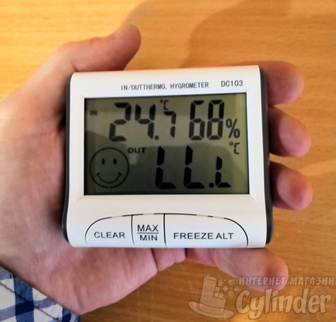 Цифровой термогигрометр