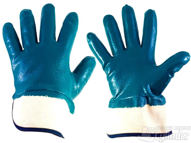 Маслобензостойкие перчатки для работ с химическими реагентами